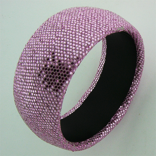A sparkling Pink Shiny Bracelet showcasing historical craftsmanship and modern elegance