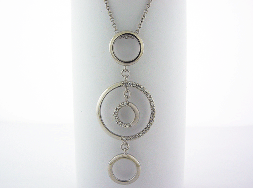 A highly detailed and lustrous Sterling Silver Pendant showcasing artisan metalwork
