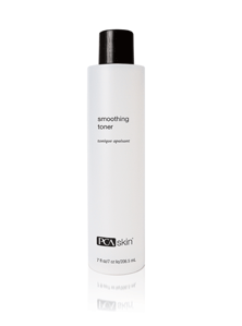 Bottle of Smoothing Toner pHaze 2 formulated with lactic and citric acid